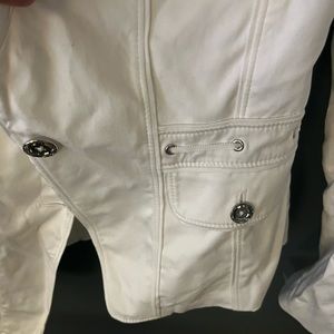 White blazer/jacket size 4, from white house black market.